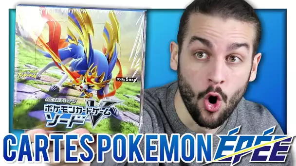 ON OUVRE LES NOUVELLES CARTES POKEMON ÉPÉE ET BOUCLIER !