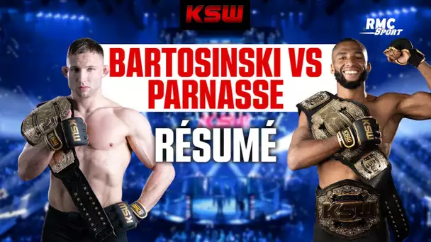 MMA - KSW 89 : Parnasse battu sur décision par Bartosinski