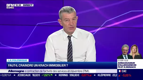 Nicolas Doze : Faut-il craindre un krach immobilier ?