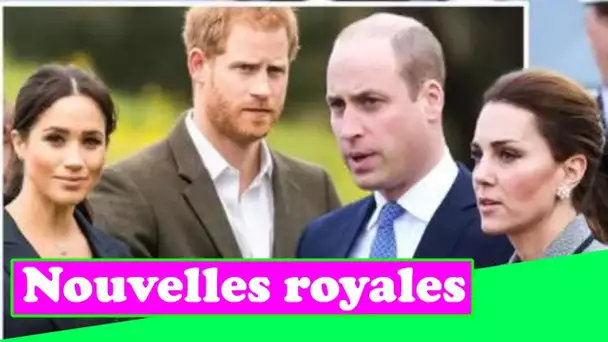 Famille royale EN DIRECT: Kate et William partagent de grandes heures avant que Harry et Meghan ne s
