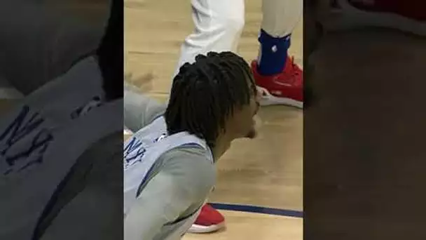 Tyrese Maxey WIRED During 76ers Defensive Drills | #Shorts