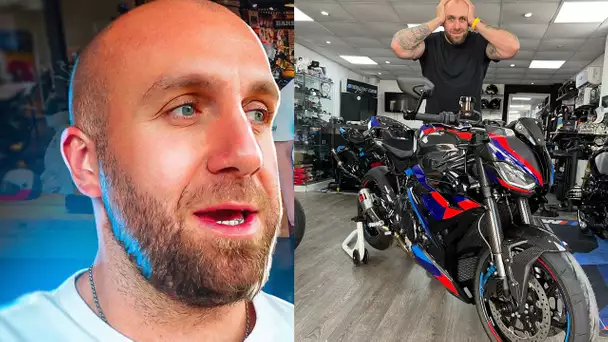 J’AI ACHETÉ LA MOTO LA PLUS PUISSANTE DU MONDE 😱😨 !! GMK MOTARD 😈😡!!