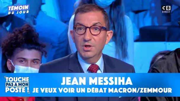 Jean Messiha : "Pour le second tour, je veux voir un débat Macron/Zemmour"