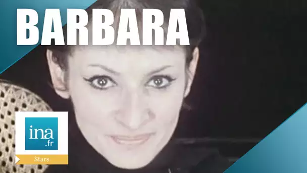 Barbara "Ce métier est une aventure" | Archive INA