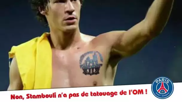 PSG : NON Benjamin Stambouli n'a pas de tatouage de l'OM !