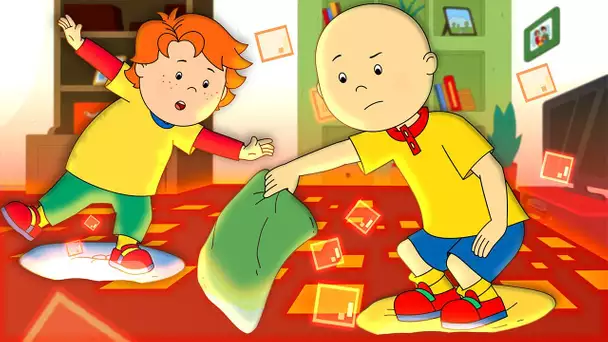 Caillou - Le sol c'est de la lave | Caillou en Français