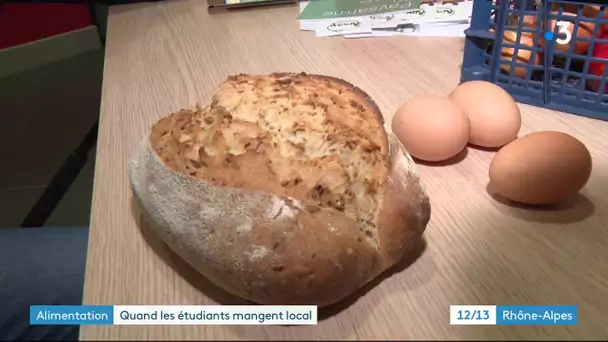 AMAP. Quand les étudiants mangent "local", exemple à Bourg-en-Bresse (Ain)