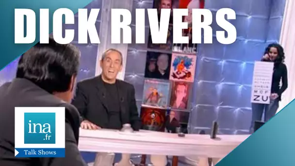 Dick Rivers passe un test ophtalmologique chez Thierry Ardisson | Archive INA