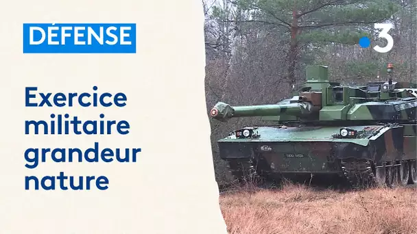 Armée : le premier régiment de chasseurs s'entraine aux combats de haute intensité