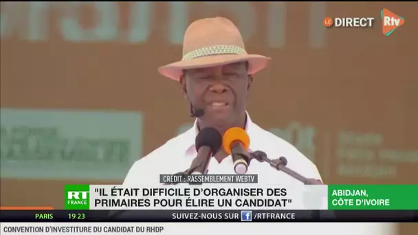 Côte d’Ivoire : Ouattara investi candidat du RHDP pour la présidentielle d’octobre