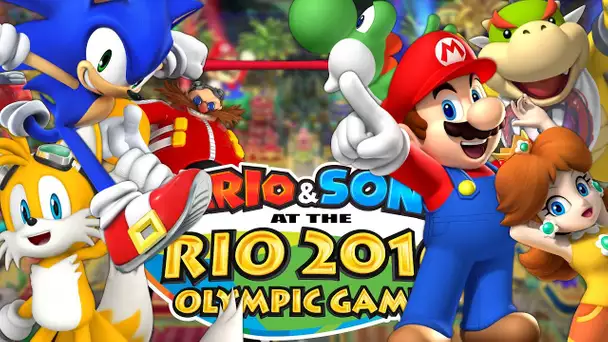 TEAM MARIO VS TEAM SONIC | MARIO ET SONIC AUX JO RIO NINTENDO WII U FR