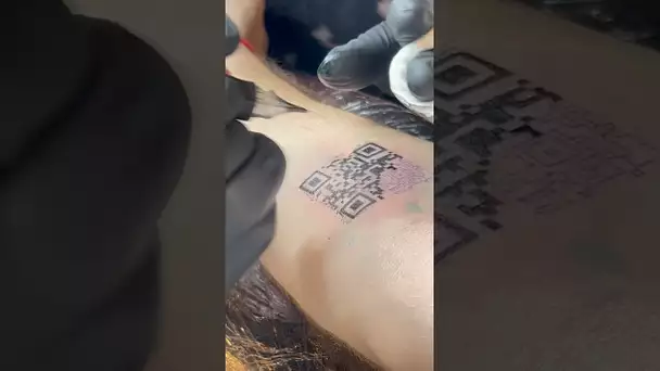 tattoo QR code 🖊️