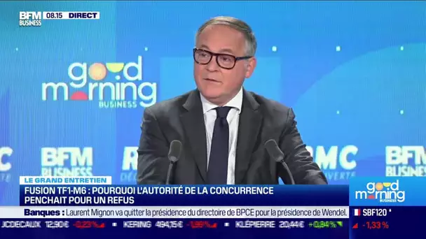 Benoît Coeuré (Autorité de la concurrence): TF1 et M6 abandonnent leur projet de fusion