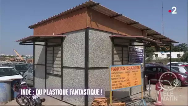 Inde : la maison de plastique
