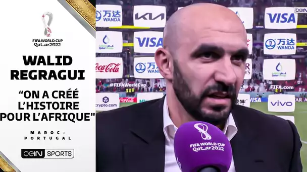 Maroc - Portugal / Walid Regragui : "Créer l’histoire pour l’Afrique"