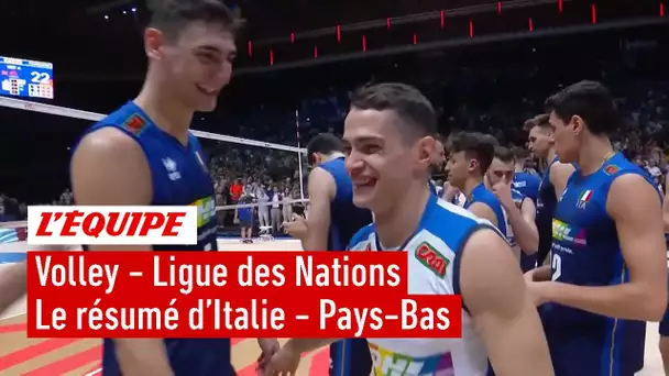 Volley - Ligue des Nations - L'Italie en demi-finale après son succès face au Pays-Bas