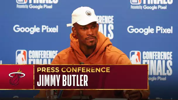 "I enjoy going to battle with the guys that I got" Jimmy Butler Game 1 Win | Postgame Presser