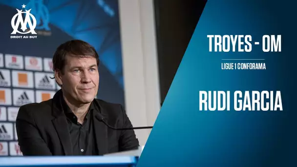 Troyes – OM | La conférence de Rudi Garcia