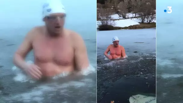 "Ice Doctor" un médecin normand champion de nage en eau glacée