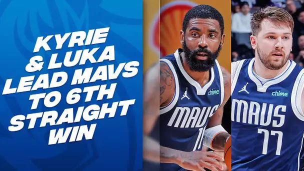 Kyrie Irving & Luka Doncic Are A THRILLING Duo In The Backcourt! 🔥| March 29, 2024