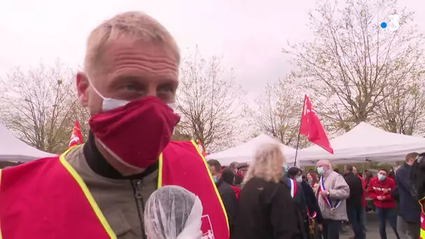 Manifestation à la Française de Mécanique.