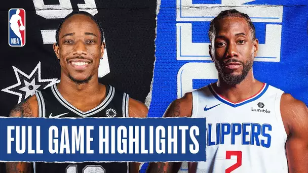 SPURS at CLIPPERS | FULL GAME HIGHLIGHTS | February 3, 2020