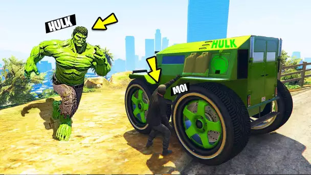 Je Vole la VOITURE de HULK ! (Supercar)