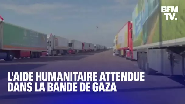 L'aide humanitaire dans la bande de Gaza doit arriver à partir de vendredi