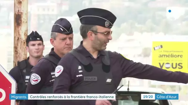 Menton : les contrôles renforcés à la frontière franco-italienne