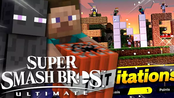 ON A FINI LE JEU AVEC LE MEILLEUR PERSO : STEVE ! MINECRAFT SUPERSMASH BROS