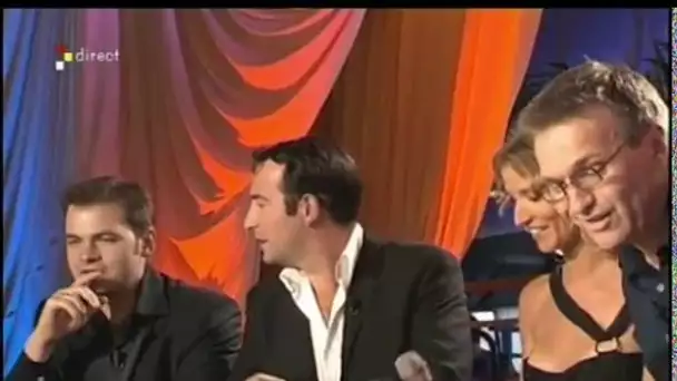 CANNES : Jean Dujardin, Clovis Cornillac, Mickey Rourke - On a tout essayé - 17/05/2005