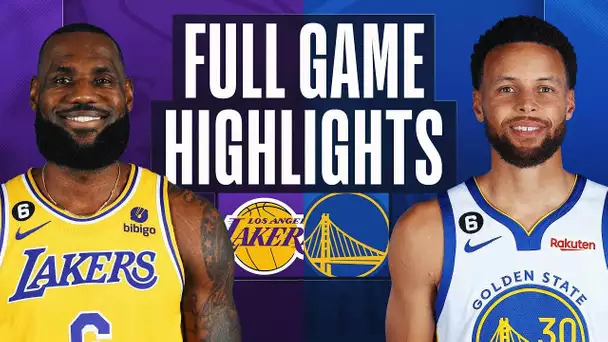 LAKERS at WARRIORS | NBA FULL GAME HIGHLIGHTS | October 18, 2022