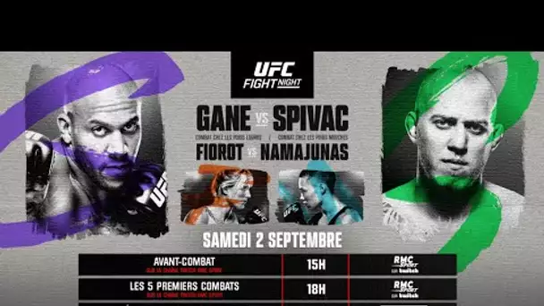 Bande-annonce UFC Paris : Gane veut retrouver un combat pour la ceinture (samedi 20h30 RMC Sport 2)