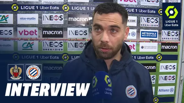 Interview de fin de match : OGC NICE - MONTPELLIER HÉRAULT SC (6-1)  / 2022/2023