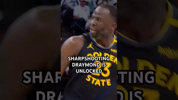 Draymond is on fire to start Game 1!