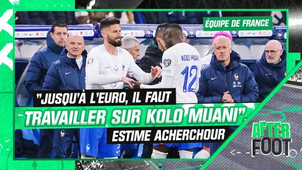 Équipe de France : "Jusqu'à l'Euro, il faut travailler sur Kolo Muani" estime Acherchour