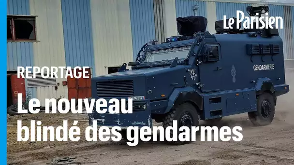 300 CV, 14,5 tonnes, lance grenades... à bord du Centaure, le nouveau véhicule blindé de la gendarme