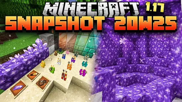 Minecraft 1.17 - Snapshot 20w45 - Les premières nouveautés incroyables !!!!