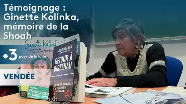 Rencontre entre Ginette Kolinka et des collégiens de Montaigu
