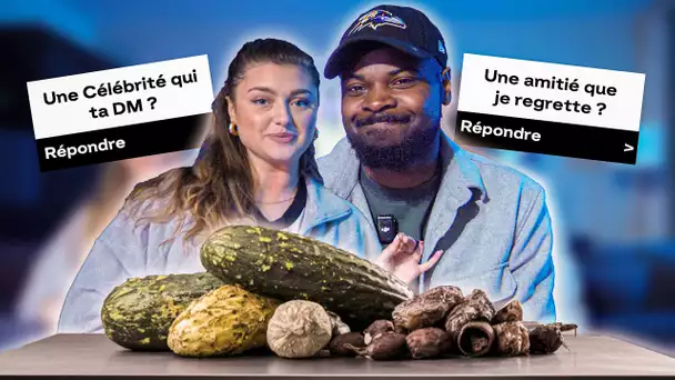 TU REPONDS OU TU MANGES ! ( Bonne dégustation à nous )