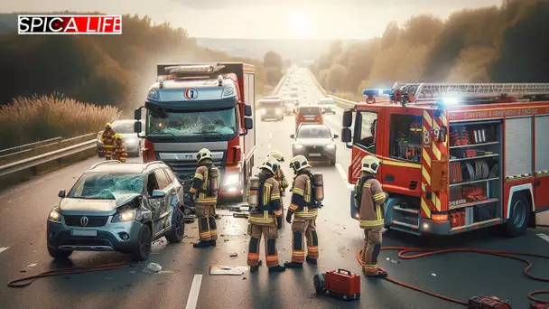 Alerte collision : quand les pompiers empêchent le pire
