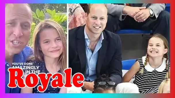 Charlotte ''regarde le baril de la n0uvelle enfance royale'' lors d'un changement clé de William