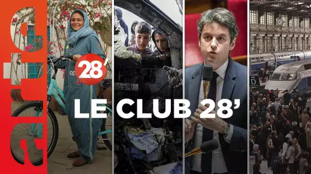 Arabie saoudite, droit de grève, Israël, chômage… : le Club 28’ ! - 28 Minutes - ARTE