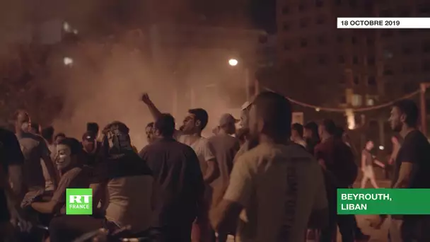 Liban : incendies, gaz lacrymogènes et affrontements à Beyrouth