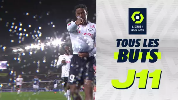 Tous les buts de la 11ème journée - Ligue 1 Uber Eats / 2022-2023