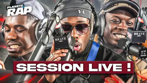 SESSION LIVE avec Liim's, Lascaar, Parano, Kulturr, NH & Crapule Terca ! #PlanèteRap