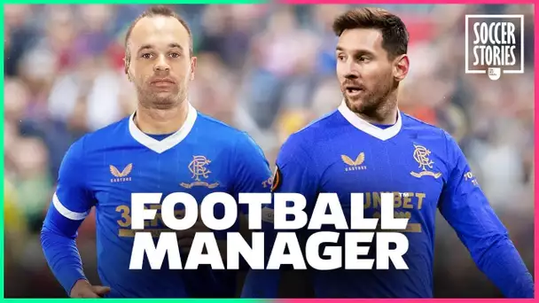 Comment Messi et Iniesta ont failli signer aux Glasgow Rangers grâce à Football Manager