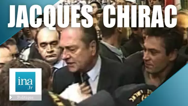 Jacques Chirac : incident sécurité à Jérusalem - Archive vidéo INA