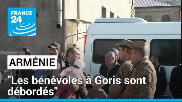 Réfugiés du Haut-Karabakh : "Les bénévoles à Goris sont débordés" • FRANCE 24