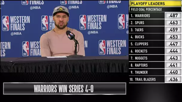 Klay Thompson Press Conference | Western Conference Finals Game 4